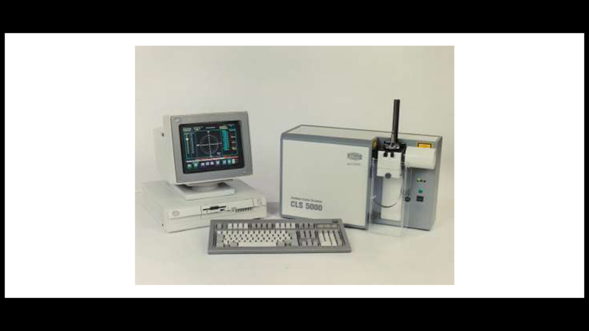 Lasermessgerät für Drehteile