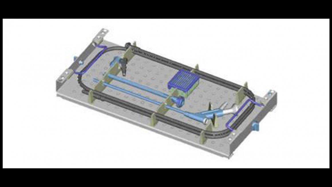 Sterilisationskassette für Chirurgiegeräte