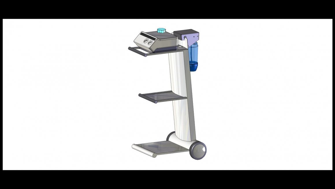 Wasserflasche für ein AIR-FLOW-Gerät