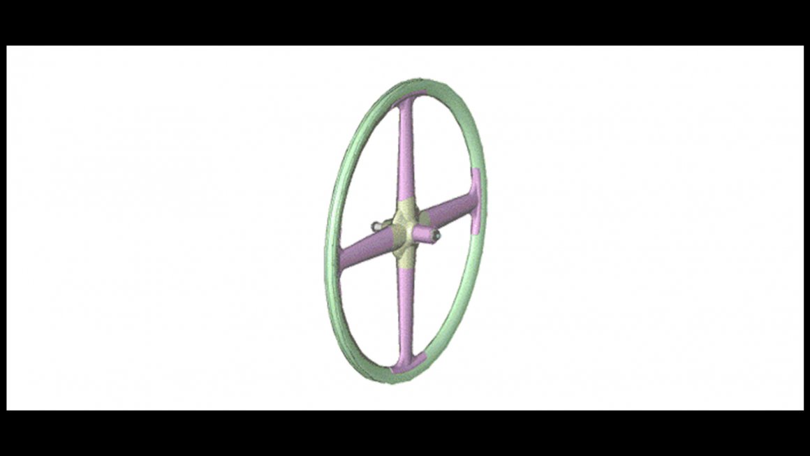 4-Speichen-Carbon-Laufrad