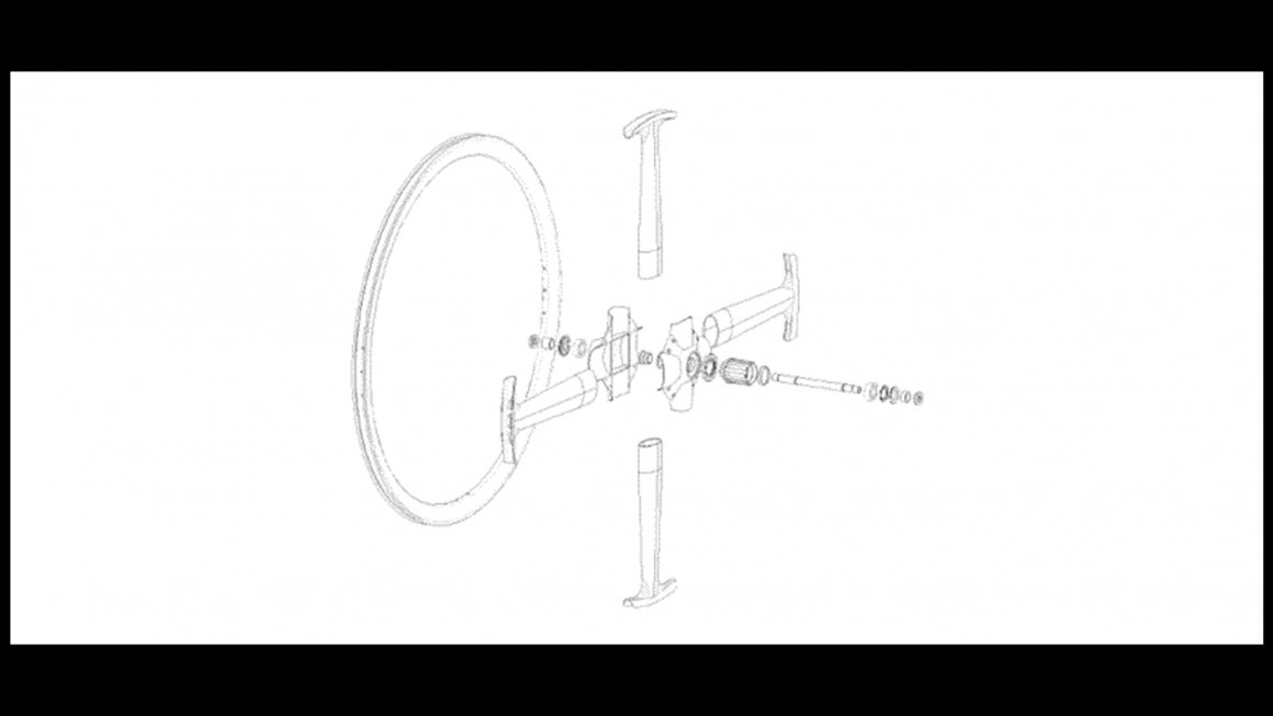 4-Speichen-Carbon-Laufrad